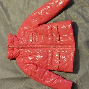 ✨3 for $15✨Gap Kids Hot Pink Vinyl Winter Coat